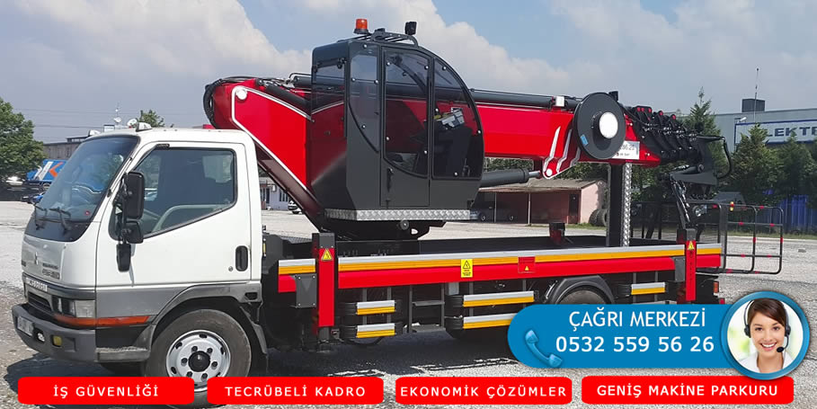 Kocasinan  kiralık sepetli platform